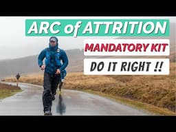 UTMB MANDATORY RACE KIT | Arc of Attrition 100