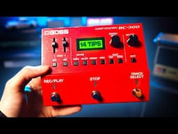 14 BOSS RC-500 Features you NEED to KNOW!