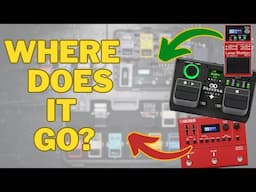 Where To Add Your Loop Pedal In The Signal Chain?