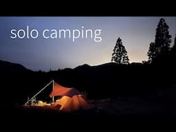 野営地でソロキャンプシリーズ -episode5-　さようならスギノコテラス【solo camping #72】