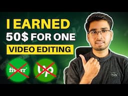 I Earned 50$ for One Video Edit Without Fiverr and Upwork (Live Proof)