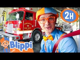 Blippi's Vroom Vroom Vehicle Show: Firetruck! | NEW EPISODE | Educational Videos for Kids