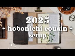 📚 2025 Hobonichi Cousin Setup // My Daily Journal