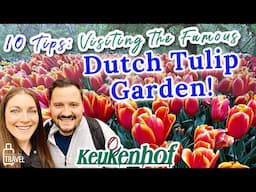 Visiting Keukenhof Garden:  10 PRO TIPS For Your Dutch Tulip Garden Daytrip! 🌷