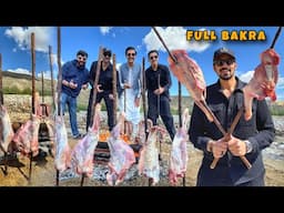 FULL BAKRA Lehri Sajji Making In Mountains - Quetta Food Tour