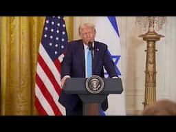 [Full Press Conference] - President Trump & PM Netanyahu - US to takeover GAZA