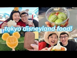 what to eat at tokyo disneyland! tokyo disney food tour 😋🏰✨ | VLOGMAS DAY 9