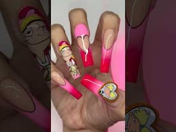 Hey Arnold Valentines Nails??😍❤️🎀