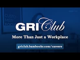 What makes working at GRI Club such an incredible experience?