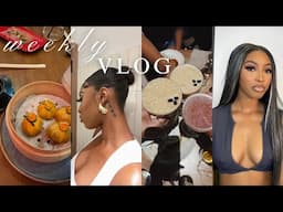 Week in Houston VLOG| changing up my content/life? Houston MUA's & birthday parties ft VOOGLAM