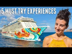 5 Must Try Experiences from Norwegian Getaway | Griff & Alyssa