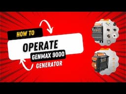 Generator - Genmax 9000 Prep and Usage For Your Trailer or Food Truck