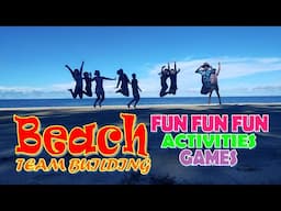 FUN TEAM BUILDING ACTIVITIY | BEACH GAMES IDEAS | BEACH ACTIVITIES | GROUP GAMES | FUN GAMES TO PLAY