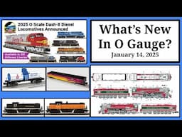 New Lionel Trains and MTH  O Scale Products - January 14, 2025