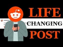 This Reddit Comment Changed My Life | Read and Journal