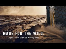 Online product launch event – Europe, Africa & South America | Made for the Wild broadcast