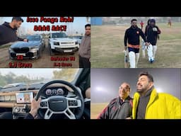 PAPA ke Saath CRICKET Match 😂 Shocked | DEFENDER v8 vs BMW X5 RACE ke Liye Ready Hone wale hai 😨