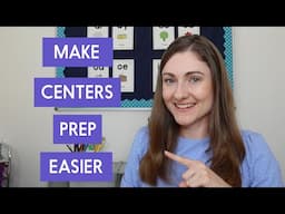 This Teacher Hack Will Simplify Your Centers!