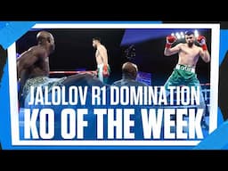 Bakhodir Jalolov Stops Onoriode Ehwarieme In ONE Round | KO OF THE WEEK