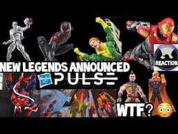 MARVEL LEGENDS HASBRO PULSE LIVESTREAM REACTION X-MEN SPIDER-MAN ACTION FIGURE NEWS TOY COLLECTOR