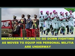 MNANGAGWA PLANS TO GO DOWN FIGHTING AS MOVES TO EQUIP HIS PERSONAL MILITIA ARE UNDERWAY