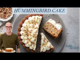 Easy and Elegant One-Layer Hummingbird Cake