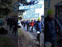 Winter Wipeout 2025 - Start Line #trailrunning #winter #extreme #fellrunning #snow #running