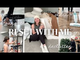 RESET WITH ME | 2025 resetting my home space for the new year