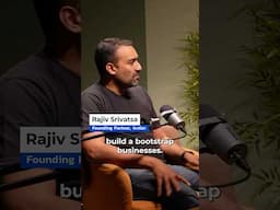 Everything about Bootstrap Businesses Ft. Rajiv Srivatsa, the founding partner at Antler #shorts