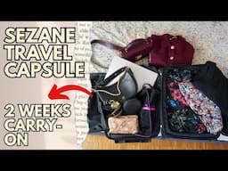 Sézane Travel Capsule for Winter 🥶 10 TIPS to PACK