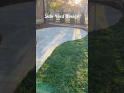 Side Yard Landscape Design #landscapingdesign #gardendesign