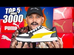 5 Actually Best Puma Shoes/Sneakers Under 3000 for College Boys 🔥 Men Shoes Haul 2025 | ONE CHANCE