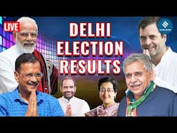 Delhi Election Result Live: BJP Gets a Massive Lead, Kejriwal, Atishi Trailing IDelhi Elections Live