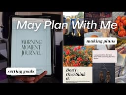 May Digital Plan With Me 2023 || so I planned for May but kept procrastinating editing this video :(