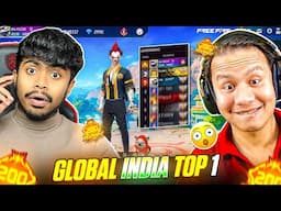 Global  India Top 1 🔥 200 Winning Streak in Clash Squad Ranked  Samsung S25 Ultra - Garena Free Fire