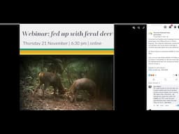 "DEER PROBLEM " Webinar Misinformation and Stuff