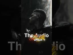 Here's how you can do the audio muffle effect #video #editing #tips