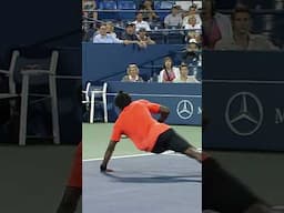 Monfils has SMOOTH moves! 😎