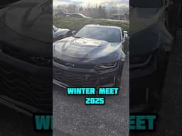 WINTER CAR MEET 2025 INDIANAPOLIS #meet #camaro #mustang