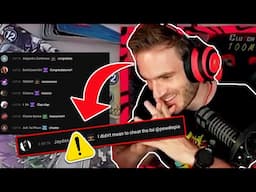 @PewDiePie CAUGHT fans CHEATING during the signed cards GIVEAWAY on stream