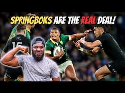 America Football Player Reacts To South Africa Vs New Zealand | Rugby Championship 2024 | SPRINGBOKS