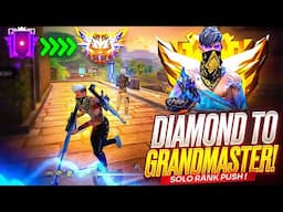 Finally Grandmaster Complete ✅ | Only Solo Rank pushing for grandmaster Season 43