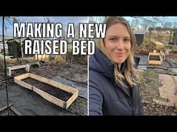 MAKING A NEW RAISED BED / ALLOTMENT GARDENING UK