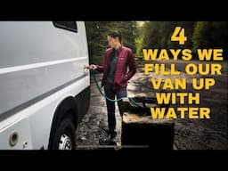 4 Places We Fill Up On Water In Our Van