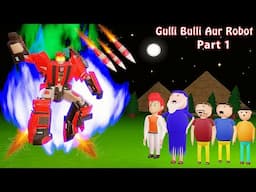 Gulli Bulli Aur Robot Part 1 | Gulli Bulli Cartoon | Horror Story | Zombies Alien Cartoon