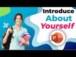 Presentation about yourself in PowerPoint - Introduce yourself slides