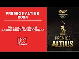 🔴EN VIVO Premios Altius 2024: reconocimiento a los mejores deportistas de Colombia