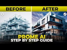 Transform Construction and Renovation Sketches into Realistic Images with PromeAI – And Much More!