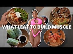 what I eat in a day to build muscle | pro bodybuilder edition