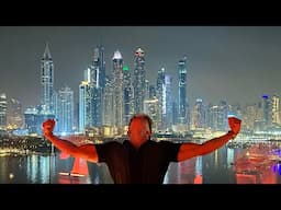 Bodybuilder takes on Dubai…